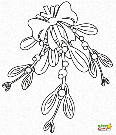 Baubles - Free Christmas Coloring Pages from Kiddycharts