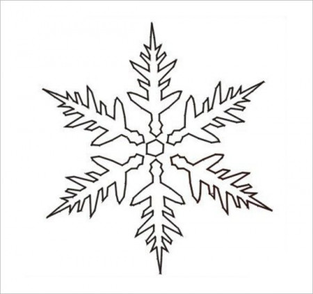 13+ Snowflake Stencil Templates – Free Printable Sample, Example ...