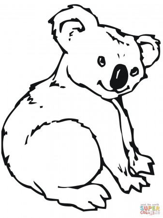 Koalas coloring pages | Free Coloring Pages