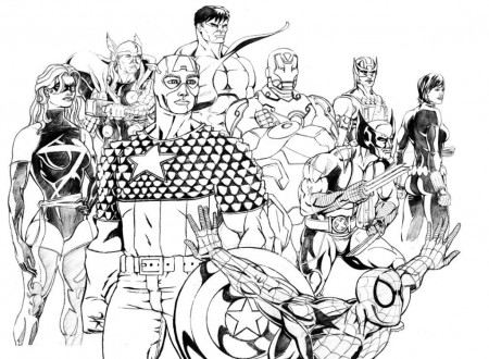 Printable Marvel Ics Coloring Pages - Coloring Page