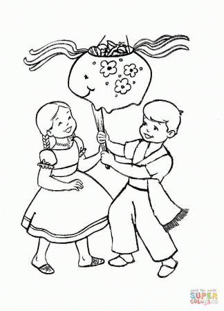 Christmas In Mexico coloring page | Free Printable Coloring Pages
