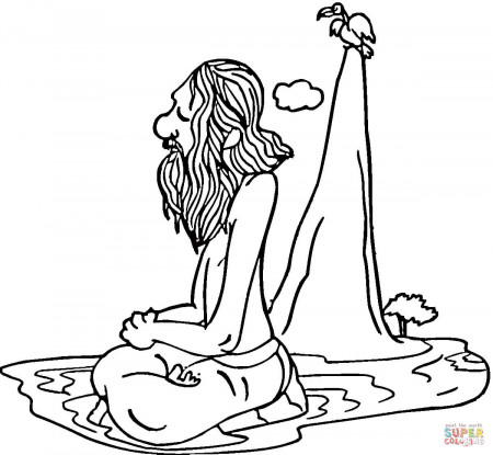 Indian Man coloring page | Free Printable Coloring Pages