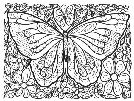 Anti-stress (Relaxation) – Printable coloring pages