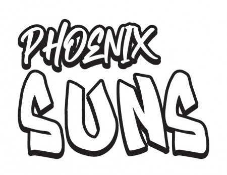 NBA Graffiti Decals- Phoenix Suns starting at $4.99 - cartattz.com