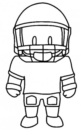 Gridiron Stumble Guys coloring pages – Having fun with children