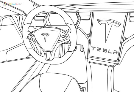 Tesla Coloring Pages | New Best Pictures Free Printable