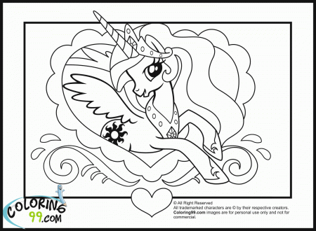 11 Pics of My Little Celestia Coloring Pages - My Little Pony ...