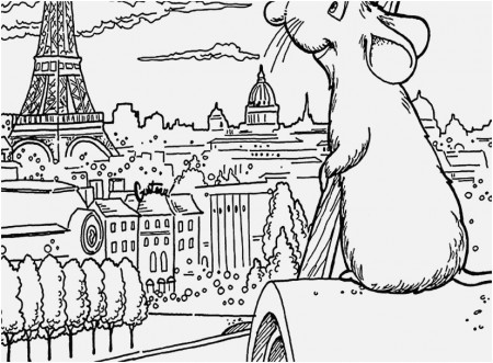 Eiffel tower Coloring Pages Gallery Ratatouille and Paris Coloring ...