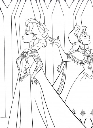 Free Printable Frozen Coloring Pages for Kids - Best Coloring ...