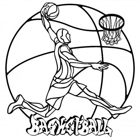 24 Most Tremendous Easy Basketball Mandala Mandalas For Kids ...