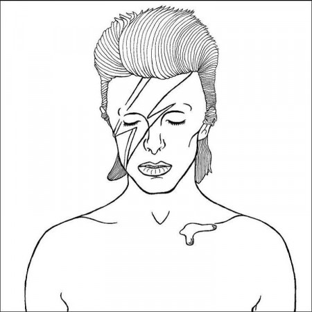Cardinal Spirits on Instagram: “We'll have David Bowie coloring pages at  Stitch & Bitch tonight, 6-8 at th… | Coloring books, Coloring pages,  Embroidery inspiration