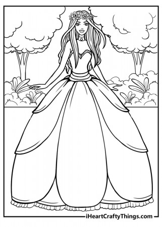 Princess Coloring Pages - Super Pretty And 100% Free (2023)