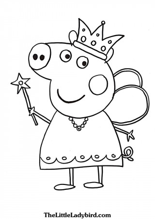 Coloring Page ~ Coloring Page Top Pages Color Incredible Of Peppa ...