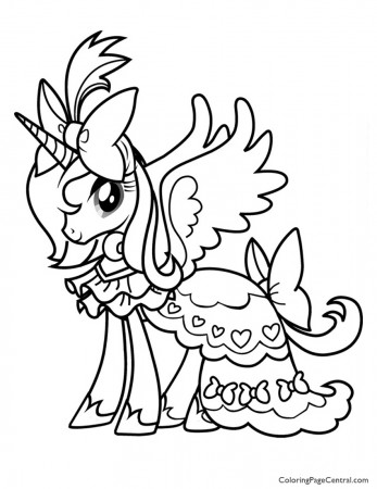 Bathroom : Coloring Pages My Little Pony Page Alicorn Central To ...
