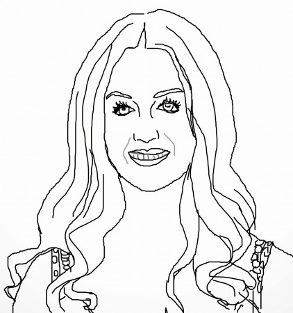 Celebrities – Printable coloring pages