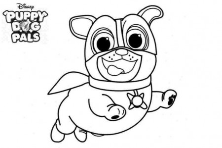 Coloring pages ideas : Puppy Dog Pals Coloring Pages Image Ideas ...