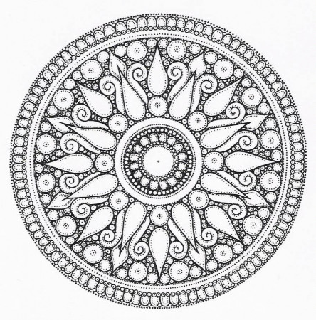 Cool Designs To Color In - Mandalas Coloring Pages Of Cool Designs ...