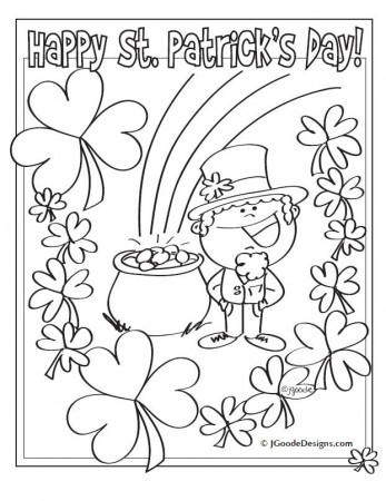 st patrick's day coloring pages | st patrick s day coloring pages ...