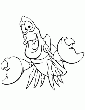 Free Printable Disney's The Little Mermaid Coloring Pages | H & M ...