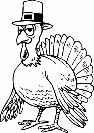 Free turkey coloring page | www.veupropia.org