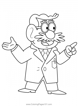 Uncle Grandpa Coloring Page for Kids ...