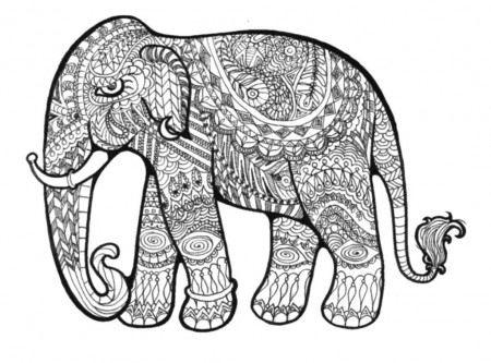 Difficult Coloring Pages Of Animals | NewsRead.in