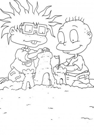 Rugrats Kimi Coloring Pages Rugrats Tommy Coloring Pages. Kids ...