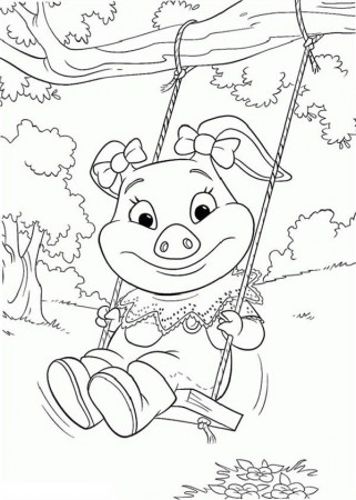 Molly Play Swing in Jakers! the Adventure of Piggley Winks ...