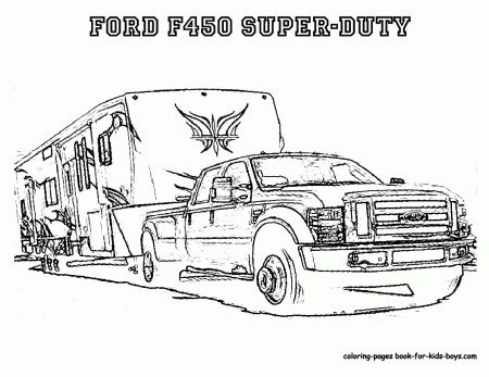 Related Truck Coloring Pages item-16740, Tow Truck Coloring Pages ...