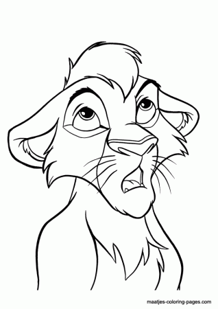 12 Pics of Lion King Young Kiara With Kovu Coloring Pages - Lion ...
