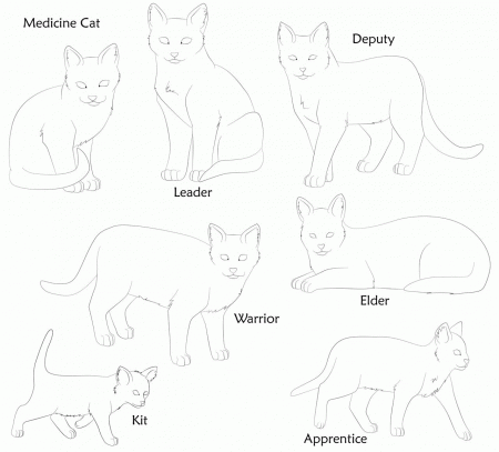 Warrior Cats Clan Coloring Pages - High Quality Coloring Pages