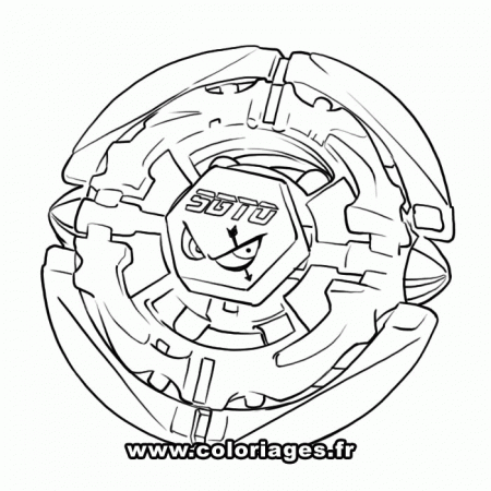 Beyblade Coloring Page