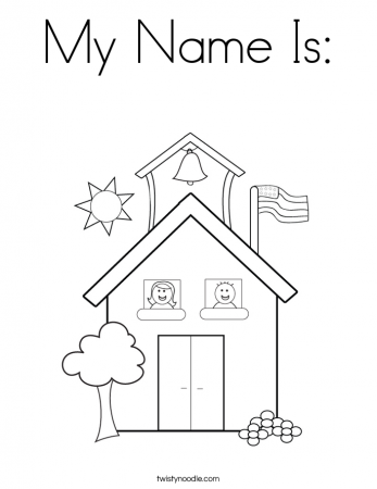 Coloring Pages Of My Name