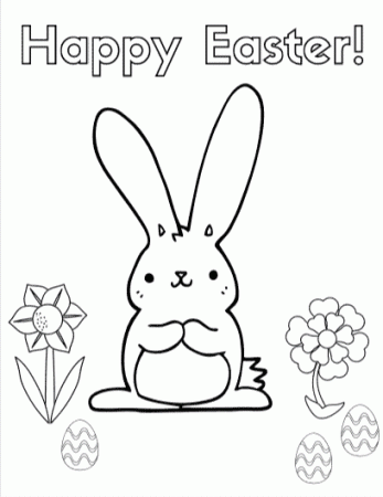 Free Easter Coloring Sheets and Activities - Simply Full of Delight