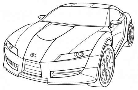 Cars Coloring Pages - 100 Free coloring pages
