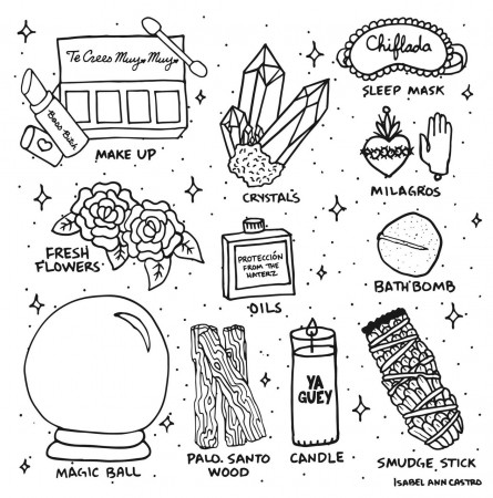 Isabel Ann Castro - Self-Care Coloring Sheet for the San Antonio...
