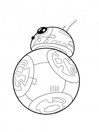 Free Printable BB-8 Coloring Page - Free Printable Coloring Pages for Kids