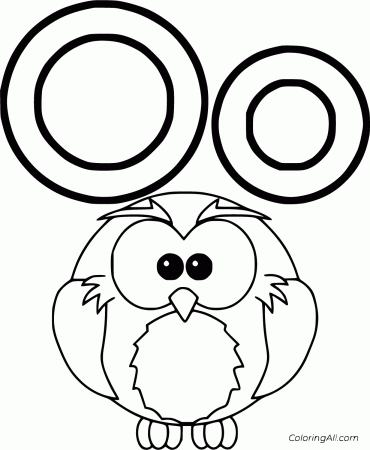 Letter O Coloring Pages - ColoringAll