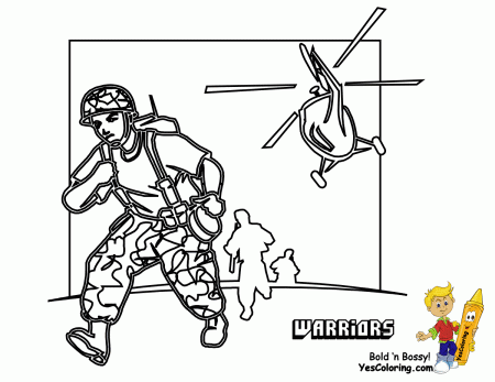 Brawny Army Printables | Free | Army | Coloring Pages For Boys ...