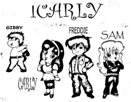 Icarly Printable Coloring Pages - Colorings.net