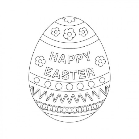 Printable Easter Egg Coloring Pages - Mom. Wife. Busy Life.