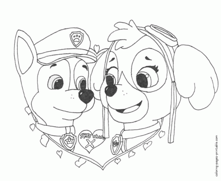 Free printable Paw Patrol animation coloring pages || COLORING ...
