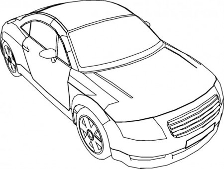 Coloring pages ideas : Coloringages Cool Audi Tt Car Carsolice ...
