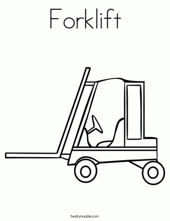 Cement Mixer Coloring Page - Twisty Noodle