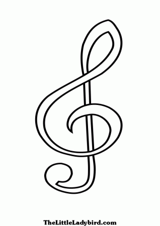 Related Music Note Coloring Pages item-6583, Music Note Coloring ...