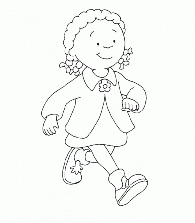Caillou Colouring Pages (page 3)