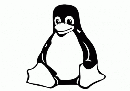 Sitting Penguin Coloring Page | Image Coloring Pages