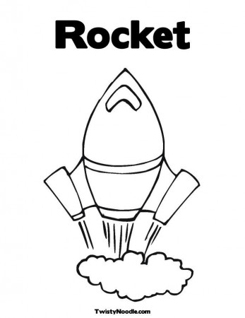 rocket ships Colouring Pages (page 2)