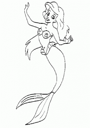 Little Mermaid Printing Coloring Pages Print Colouring Pages 89050 