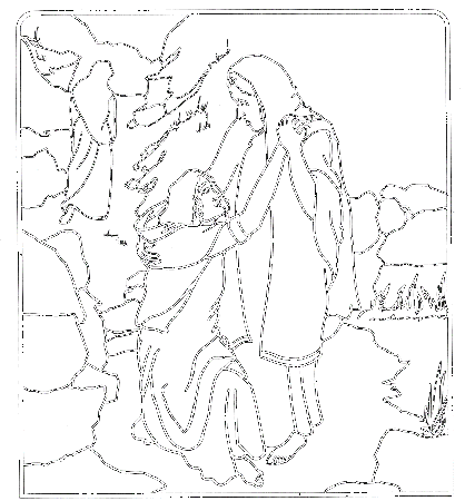 Ruth coloring Pages | Ruth and Naomi | Ruth biblical figure